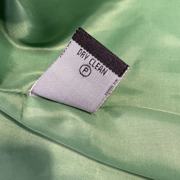 Alexander Bartlett Green Wool Open Front Blazer Sweater Medium - Picture 5 of 7